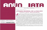Directora: H. Amparo González, O.P. JORNADA MUNDIAL …€¦ · uan Pablo II en el Mensaje de la Jornada de la Paz del presente año, ... serie de nuevos «derechos» promovidos