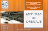 MEDIDAS DE DRENAJE - ::WEB DEL PROFESOR::webdelprofesor.ula.ve/.../materias/geotecnia/Drenaje.pdf ·  · 2014-02-18construir canales de drenaje transversales a mitad de talud. ...