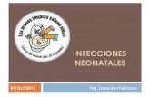 INFECCIONES NEONATALES - campus.usal.escampus.usal.es/~ogyp/Clases teoricas 2012 2013/Neonatologia/SEPSIS...petequias, ictericia, anemia y trombopenia ... NEONATAL PRECOZ SEPSIS NEONATAL