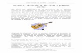 Lección de Guitarra 2 - Profesor24hrs's Weblog | Just ... · Web viewAdoptada la posición correcta, podemos comenzar a estudiar la formación y nombres de los acordes básicos de