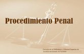 Procedimiento Penal - Consejo de la Judicatura del Poder Judicial del Estado de …cjyuc.gob.mx/capacitacion/tecjudpen2013/procedimient… ·  · 2015-08-20... Incumplimiento de