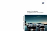 Passat, Passat Variant, Passat Alltrack - volkswagen.com.ar€¦ · Acerca de este manual de instrucciones – Este manual de instrucciones es válido para todos los modelos y versiones