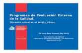 PROGRAMAS DE EVALUACION EXTERNA DE CALIDAD … DE... · . 10 Información disponible. 11 IAAC, América . 12 IAAC, reconocimientos RLA - MLA