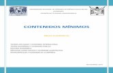 CONTENIDOS MÍNIMOS - Facultad de Economí · PDF fileEconometría de Datos de Panel 257 Econometría de Series de Tiempo 259 ... Cuadro de convergencias, ... criterios metodológicos
