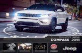 TOTALMENTE NUEVO COMPASS 2018 - jeep.com.mx · JEEP ® COMPASS LATITUDE Motor 2.4 L 16 V MultiAir 2 Tigershark con función Start/Stop Potencia de 180 C.F. @ 6,250 rpm Torque de 175