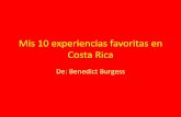 M favorita 10 experiencias en Costa Rica - mi comida favorita en Costa Rica. • Prob muchas comidas en Costa Rica. Especialmente las frutas. • My favorite food in Costa Rica is