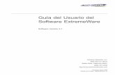 Guía del Usuario del Software ExtremeWare · Configuración de los Puertos de los Conmutadores BlackDiamond y ... Configuración de las VLAN en el Conmutador 6-13 ... Configuracion