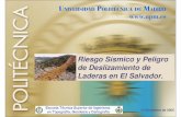Riesgo Sísmico y Peligro de Deslizamiento de Laderas en El ...redgeomatica.rediris.es/andes/htmls/pdf/presentacion-2005.pdf · Análisis de los Acelerogramas Registrados en los Terremotos
