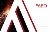 Catalogo FAED Femi2 copia - faedsl.com · La innovación y el desarrollo tecnológico son la base ... FAED es una fundición de acero moldeado con una experiencia de mas de 20 años