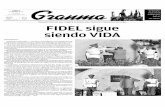 ÓRGANO OFICIAL DEL COMITÉ CENTRAL DEL PARTIDO COMUNISTA DE CUBA FIDEL sigue siendo VIDA ·  · 2016-12-05urna en el corazón de la roca, como acariciando al amado hermano de ...