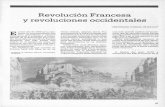 RevoluciónFrancesa revoluciones occidentales Jacques Godechot, "... La revolución no puede ser conside-rada como un fenómeno particular, aislado, nacional, sino que no cons-tituye