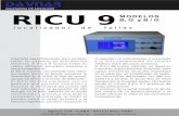 RICU 9 - DAVNAR: Ingeniería de Medición · RICU 9 Agaces 154 - CABA - 54 (11) 4912-0440 ventas@davnar.com.ar - MODELOS B, G y B / G localizador de fallas Diseñado especíﬁcamente