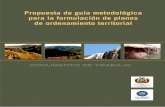 DOCUMENTO DE TRABAJO - pdf.usaid.govpdf.usaid.gov/pdf_docs/PNADT963.pdf · Propuesta de guía metodológica para la formulación de planes de ordenamiento territorial Ministerio de