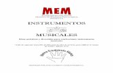 PRESENTA INSTRUMENTOS MUSICALES - Manos ... Equipando Manos 1 ¿Por Qué Usar Los Instrumentos Musicales? Desde los primeros momentos de nuestra vida, abrimos los oídos y recibimos