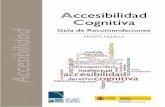 Guía de Recomendaciones Accesibilidad - ergohobe.net · intelectual o del desarrollo de las Asociaciones y Fundaciones mencionadas, que han compartido su experiencia y sus necesidades
