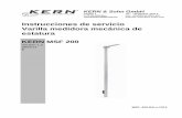 Instrucciones de servicio Varilla medidora mecánica de ...dok.kern-sohn.com/manuals/files/Spanish/MSF_200-BA-s-1313.pdf · directiva CE 93/42/EWG podiendo así ser marcados con CE