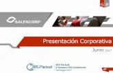 Presentación de PowerPoint - salfacorp.com · Operador regional de más de 85 años de trayectoria Líder en la Industria de Construcción (Ingeniería, Construcción e Inmobiliaria).