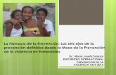Presentación de PowerPoint - unicef.org · PREVENCIÓN DE LA VIOLENCIA EN ESMERALDAS Construcción participativa de una ... En la familia, ... como sujetos activos