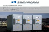 CPG.0 Gama de celdas aisladas en gas de simple barra€¦ ·  · 2017-03-13Interruptores automáticos de corriente alterna para alta tensión. IEC 62271-102 Seccionadores y seccionadores