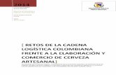 RETOS DE LA CADENA LOGÍSTICA COLOMBIANA …repository.unimilitar.edu.co/bitstream/10654/7417/1/RETOS DE LA... · 3 Objetivo general Identificar los retos del sistema de la cadena