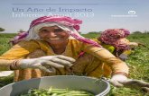 Un Año de Impacto Informe Anual - technoserve.org · trabajando como catalizador y aliado en África y América Latina para conectar a los productores con fuentes de conocimiento,