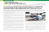 Instalará Embotelladora GEPP estación de diesel en Veracruz · La central, de acuerdo con el proyecto ... cuyo representante es Víctor Jesús Bolaños Rangel, prevé una vida útil