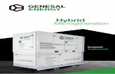 Hybrid Microgeneration - Genesal Energygenesalenergy.com/wp-content/uploads/2016/08/... · • ISO 9001, en gestión de calidad. • ISO 14001, ... RS485 Mod-bus o modem GSM. Notificaciones