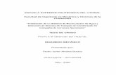 INSTALACIÓN DE ANILLO LIQUIDO Y SELECCIÓN …NDICE DE TABLAS ... FRANK P. INCROPERA – WITT DAVID P., Fundamentals of Heat and Mass Transfer. Third Edition. 2.- KARLEKAR – DESMOND