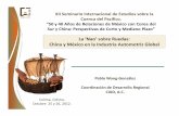 La ‘Nao’ sobre Ruedas: China y México en la Industria …€¦ · XII XII Seminario Internacional de Estudios sobre la Cuenca del Pacífico. “50 y 40 Años de Relaciones de