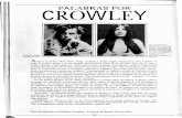 PALABRAS POR R LE - Revista de la Universidad de México ·  · 2014-02-22actividades ocultas de Crowley I 1I Aleister Crowley ... el "Himno'a Pan" es de 1919 y apareció en la revista