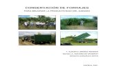 CONSERVACIÓN DE FORRAJES - Inicio · 1 conservaciÓn de forrajes para mejorar la productividad del ganado f. alberto jimÉnez merino rafael a. rodrÍguez monroy renato gonzÁlez