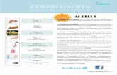 COSMO GACETA - Líder en Distribución de Especialidades ...cosblog.com/test/wp-content/uploads/2013/01/... · La Canela procede de la corteza inferior, la más fina y de mejor calidad,