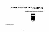CALIFICACION DE REACTIVOS OBJETIVOS - …itsescarcega.edu.mx/documentos/desacad/Curso Taller/Calificac[1]...pdfCalificación de reactivos de opción múltiple 9 3. ... en mayor o menor