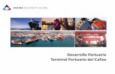 Terminal Portuario del Callao - camara-alemana.org.pe · Más de 10 terminales extra portuarios ubicados en la zona cercana al TPC, que cuentan con más de 1 millón de m2 para brindar