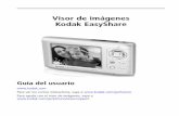 Visor de imágenes Kodak EasyShareresources.kodak.com/support/pdf/es/manuals/urg00393/PictureViewer... · Proyección de diapositivas ... (incluido el programa antivirus). 2 Inserte