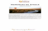 MEMORIAS DE ÁFRICA - trekkingyaventura.com · DÍA 8.- LAGO VICTORIA/PARQUE NACIONAL SERENGETI Cruzamos la frontera con Tanzania, adentrándonos en una de las zonas más exclusivas