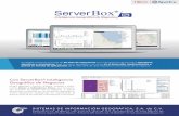 Con ServerBox Inteligencia Geográfica de Negocios · podrá descubrir, limpiar, diseñar, analizar y admi- nistrar Datos e Indicadores Clave, que le permi- tan conocer el rumbo de