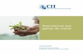 BROCHURE CII - iic.org variedad de productos financieros que se adaptan, en forma personalizada, a las necesidades de nuestros clientes empresariales: Préstamos