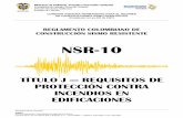 NSR-10 - IDRD ·  · 2015-03-20de construcciones sismo resistentes (creada por la ley 400 de 1997) secretaría de la comisión: ... construcciÓn sismo resistente nsr-10 tÍtulo