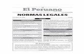 Publicacion Oficial - Diario Oficial El Peruano ·  · 2018-01-01el Análisis de Peligros y Puntos Críticos de Control, Planes Operativos Estandarizados de Sanitización y un plan