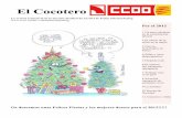 El Cocotero - CCOO de Catalunya -  · El Cocotero La revista trimestral de la Sección Sindical de CCOO de Eulen Telemarketing  eulentelemarqueting Per el 2012 1 Un paso adelante