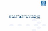 Indicadores de Gobernabilidad: Guía del Usuarioomec.uab.cat/Documentos/mitjans_dem_gov/0101.pdf(vi) Esta guía está redactada en dos partes. La primera parte brinda una guía genérica