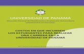 UNIVERSIDAD DE PANAMÁ - up.ac.pa · de Panamá, considerando el turno diurno de acuerdo a la duración establecida en el plan de estudios. ... las Facultades con excepción de la