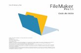 Para Windows y Mac FileMaker procedimientos similares en ambas plataformas, podrá ver ilustraciones tanto para Win-dows como para Mac OS. Sección 1: Instalación y novedades 1 Capítulo