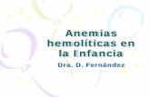 Anemias hemolíticas en la Infancia - campus.usal.escampus.usal.es/~ogyp/Clases teoricas 2012 2013... · Anemias por defectos enzimáticos • Cursan con un síndrome hemolítico