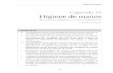 Capítulo 10 Higiene de manos - theific.orgtheific.org/wp-content/uploads/2014/08/Spanish_ch10_PRESS.pdf · 152 Conceptos básicos de control de infecciones Antecedentes Por siglos,