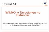 WiMAX y Soluciones no Estándar - ItrainOnline · Alvarion Ofrece una variedad de equipos inalámbricos para diferentes aplicaciones, Originalmente equipos privativos, pero ahora