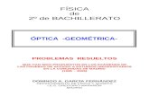FÍSICA - Tu academia on-line | unicoos.com. op…  · Web view · 2016-09-06Ejercicios de acceso a la Universidad − Problemas de Óptica -Geométrica-16 − Una lente convergente