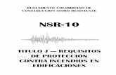 NSR 10 - CURADURIA URBANA No. 2 DE … Titulo J.pdfcumplir con los requisitos adicionales dados en el Capítulo 5 del Código Eléctrico Colombiano –NTC ... al Reglamento Técnico