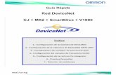 Red DeviceNet CJ + MX2 + SmartSlice + V1000 · En el caso del variador V1000 también existe un archivo EDS para cada modelo. Dicho archivo al igual que en el caso del MX2, puede